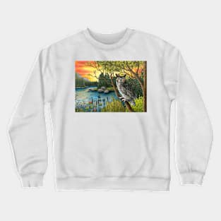 Bird 68 Owl Crewneck Sweatshirt